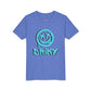 Youth Driky Die Happy - Blue Brain Short Sleeve Tee