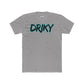 Driky Rough Ryder - Blue Brain Cotton Crew Tee