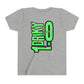 Youth Driky 1 point 0 Bro - Green Monkey Back Print Short Sleeve Tee