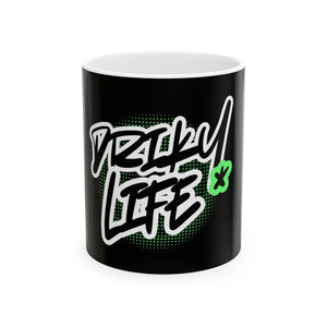 Driky Life - Green Monkey 11oz Coffee Cup