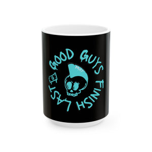 Drikyz Good Guys Finish Last - Blue Brain - 11oz Coffee Cup
