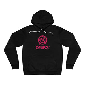 Driky Die Happy - Rose Blood Fleece Pullover Hoodie