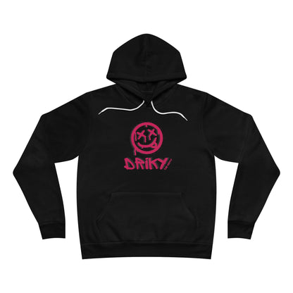 Driky Die Happy - Rose Blood Fleece Pullover Hoodie