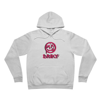 Driky Die Happy - Rose Blood Fleece Pullover Hoodie