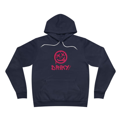 Driky Die Happy - Rose Blood Fleece Pullover Hoodie