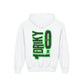 Youth Driky 1 point 0 Bro - Green Monkey Backprint - Heavy Blend Hoodie 16 Colors
