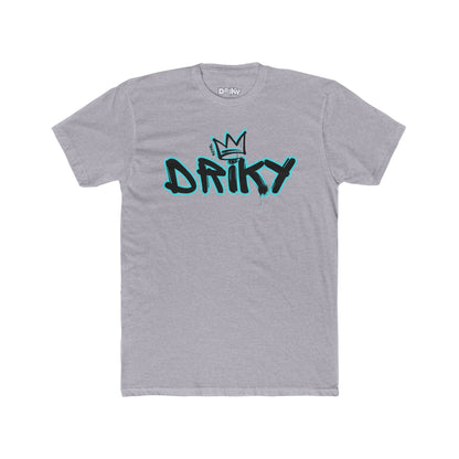 Driky Roy-al - Blue Brain Cotton Crew Tee