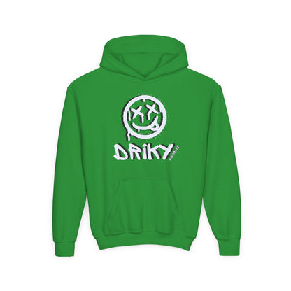 Driky Die Happy - White Night - Youth Heavy Blend Hoodie