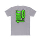 Driky 1 point 0 Bro Green Monkey - Back Print Cotton Crew Tee