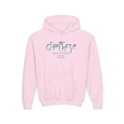 Driky ESTD Wear - White Night - Youth Heavy Blend Hoodie