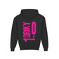 Youth Driky 1 point 0 Bro - Pinkerton Backprint - Heavy Blend Hoodie 16 Colors