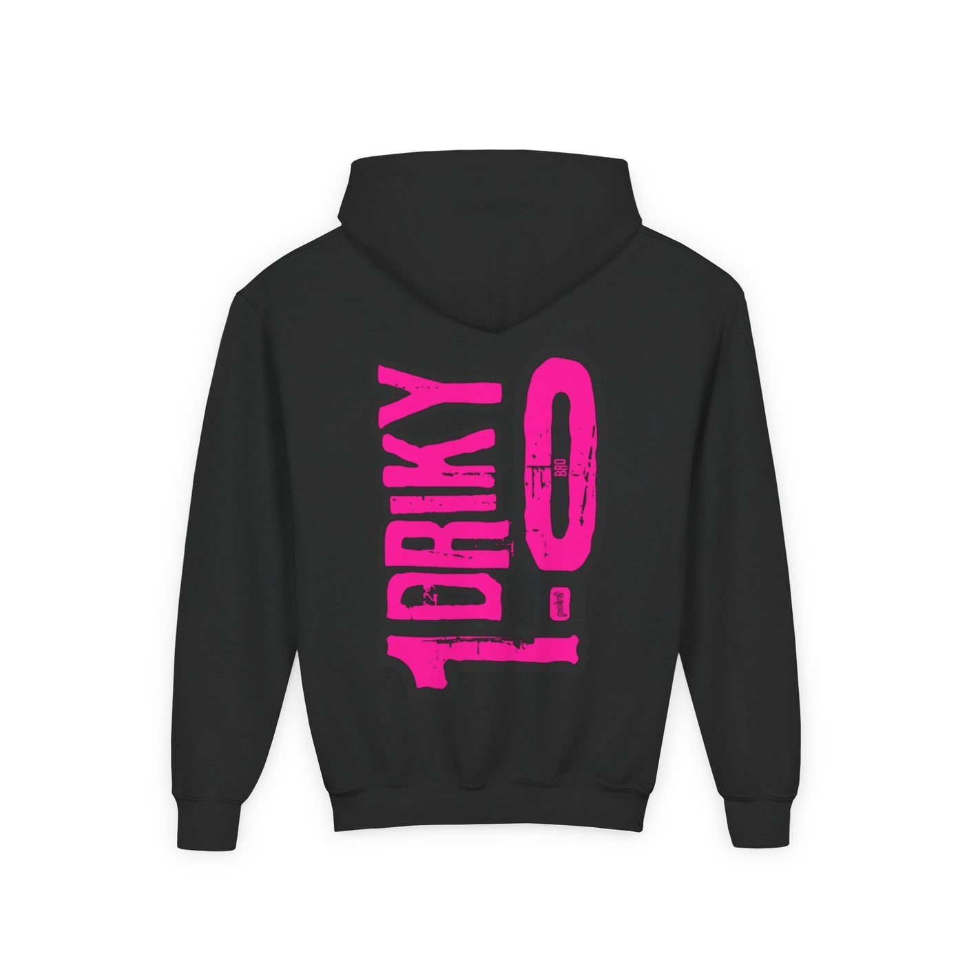 Youth Driky 1 point 0 Bro - Pinkerton Backprint - Heavy Blend Hoodie 16 Colors