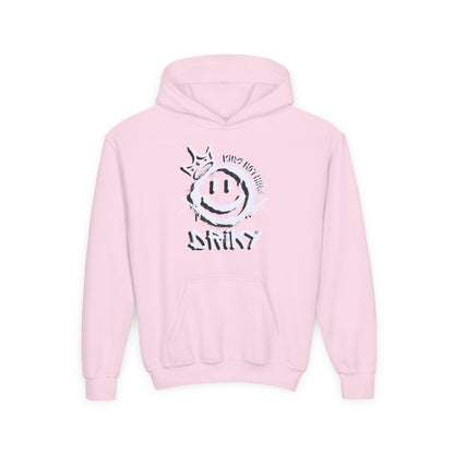 Driky King Nothing - White Night - Youth Heavy Blend Hoodie