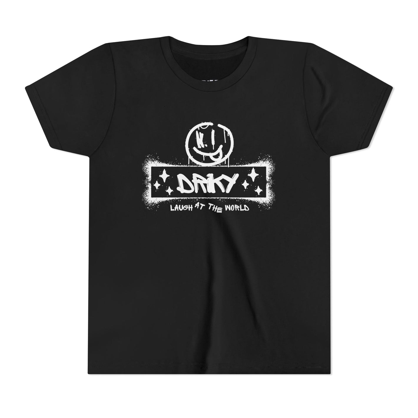 Youth Laugh at the World - Simple Short Sleeve Tee 26 Colors