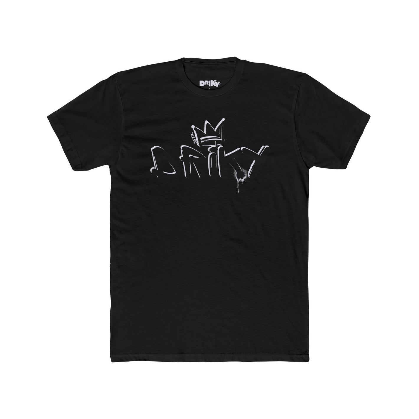 Driky Roy-al - Blackout Cotton Crew Tee