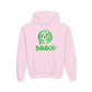 Driky Die Happy -  Green Monkey - Youth Heavy Blend Hoodie