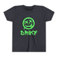 Youth Driky Die Happy - Green Monkey Short Sleeve Tee