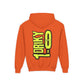 Driky 1 point 0 Bro - Banana Sunshine - (Back Print) Youth Heavy Blend Hoodie