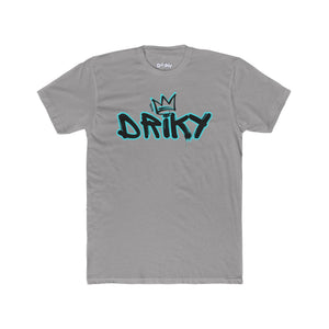 Driky Roy-al - Blue Brain Cotton Crew Tee