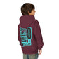 Driky 1 point 0 Bro - Blue Brain - (Back Print) Youth Heavy Blend Hoodie