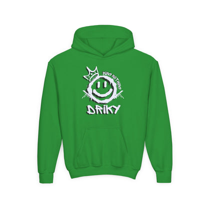 Driky King Nothing - White Night - Youth Heavy Blend Hoodie