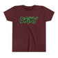 Youth Driky Rough Ryder - Green Monkey Short Sleeve Tee