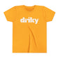 Youth Driky Wear - Simple Short Sleeve Tee
