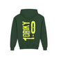 Youth Driky 1 point 0 Bro - Banana Sunshine Backprint - Heavy Blend Hoodie 16 Colors