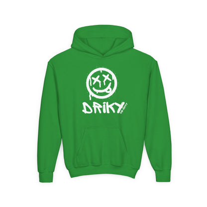 Driky Die Happy -  Simple - Youth Heavy Blend Hoodie