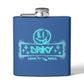 Driky Laugh at the World Stainless Steel Flask - 6oz