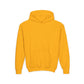 Driky 1 point 0 Bro - Blue Brain - (Back Print) Youth Heavy Blend Hoodie