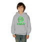 Driky Die Happy -  Green Monkey - Youth Heavy Blend Hoodie