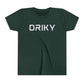 Youth Driky Stud Muffin - White Night Short Sleeve Tee