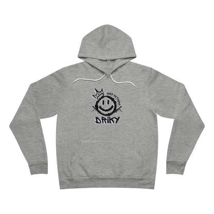 Driky King Nothing - Blackout Fleece Pullover Hoodie