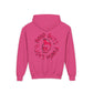 Drikyz Good Guys Finish Last - Rose Blood - (Back Print) Youth Heavy Blend Hoodie