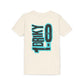 Youth Driky 1 point 0 Bro - - Blue Brain Back Print Short Sleeve Tee