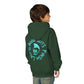 Drikyz Good Guys Finish Last - Blue Brain - (Back Print) Youth Heavy Blend Hoodie
