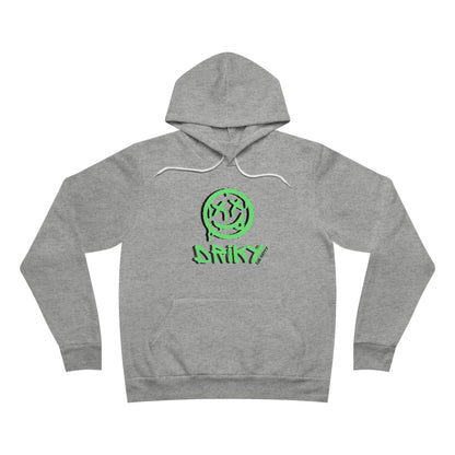 Driky Die Happy - Green Monkey Fleece Pullover Hoodie