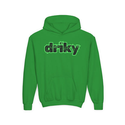 Driky Wear - Green Monkey - Youth Heavy Blend Hoodie