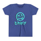 Youth Driky Die Happy - Blue Brain Short Sleeve Tee