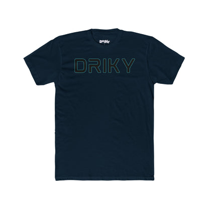 Driky Stud Muffin - Blue Brain Cotton Crew Tee