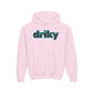 Driky ESTD Wear - Blue Brain - Youth Heavy Blend Hoodie
