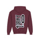 Driky 1 point 0 Bro - OG - (Back Print) Youth Heavy Blend Hoodie