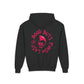 Drikyz Good Guys Finish Last - Rose Blood - (Back Print) Youth Heavy Blend Hoodie