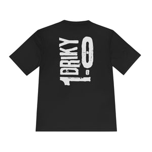 Driky 1 point 0 Bro Moisture Wicking Back Print Tee