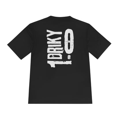 Driky 1 point 0 Bro Moisture Wicking Back Print Tee