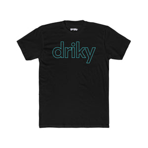 Little Driky - Blue Brain Cotton Crew Tee