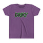 Youth Driky Rough Ryder - Green Monkey Short Sleeve Tee