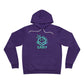 Driky King Nothing - Blue Brain Fleece Pullover Hoodie