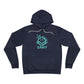Driky King Nothing - Blue Brain Fleece Pullover Hoodie